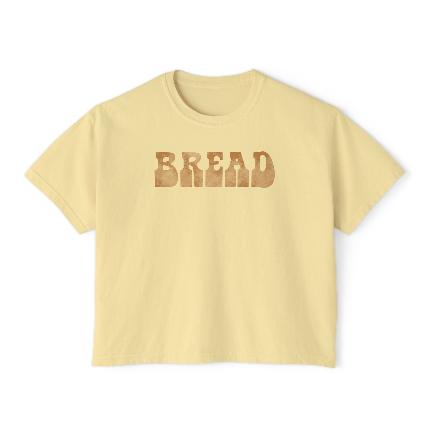 Women's Boxy Tee - Vintage Bread Graphic T-Shirt