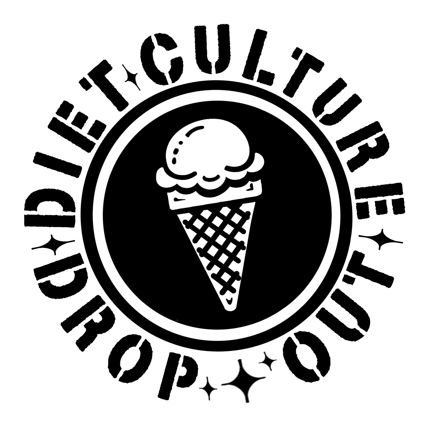 Diet Culture Dropout Ice Cream Icon Shirt